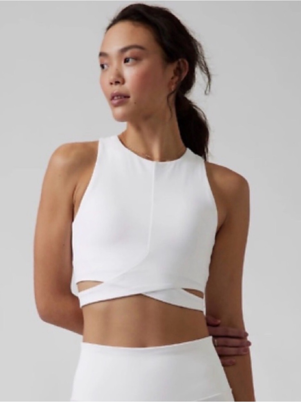 Athleta Cutout Cropped Tank XS